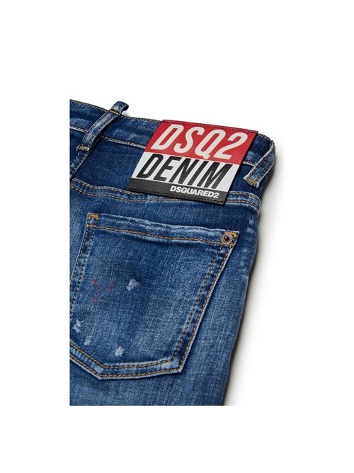 Jeans, bambina, logato. DSQUARED2 | DQ3577 D0AHTDQ01